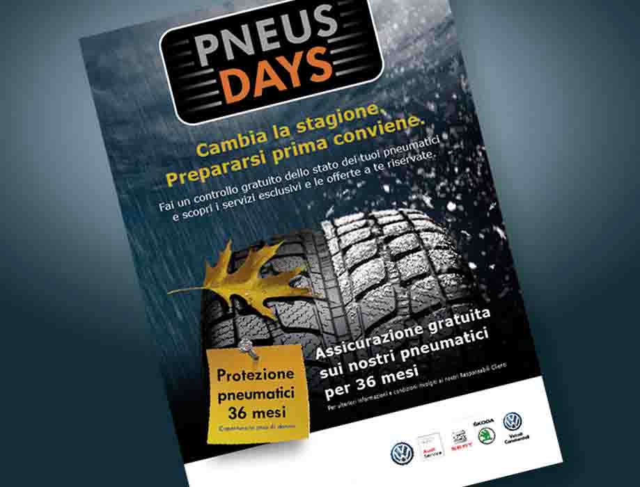  campagna promozionale advertising Pneus Days