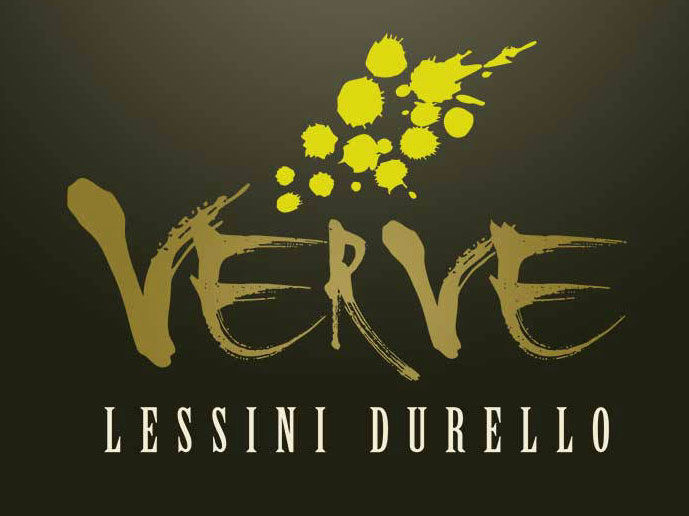 Logo design per etichette di vino Verve Lessini Durello